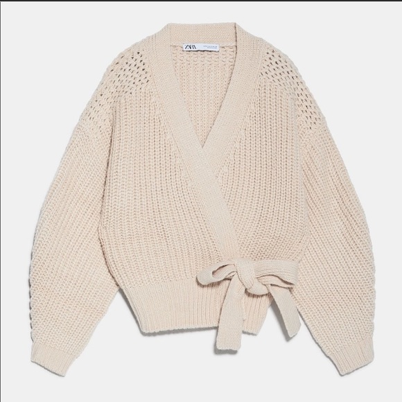 Zara | Sweaters | Zara Wrap Cardigan | Poshmark